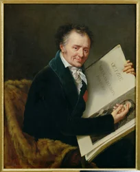 Retrato de Dominique Vivant (1747-1825) Barón Denon, 1808